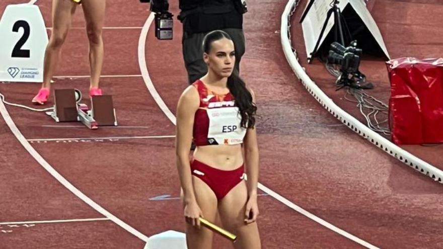 Carmen Avilés, cuarta con España en su estreno en la Diamond League