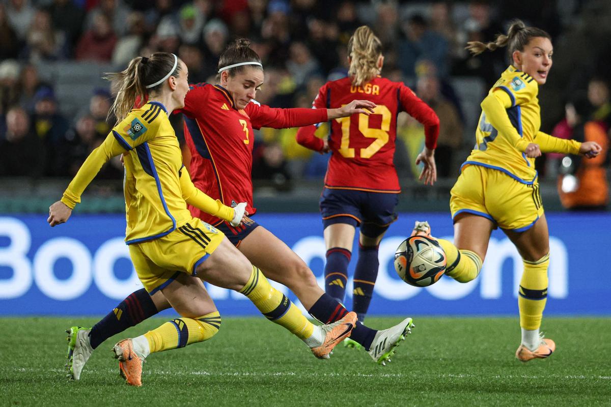 España vence a Suecia y pasa a la final del Mundial