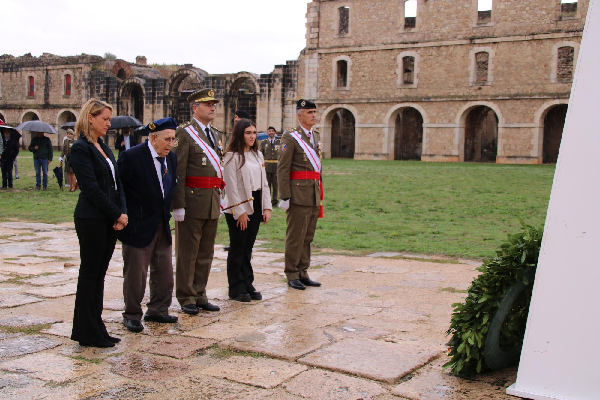 Jura de bandera al castell de Sant Ferran a Figueres