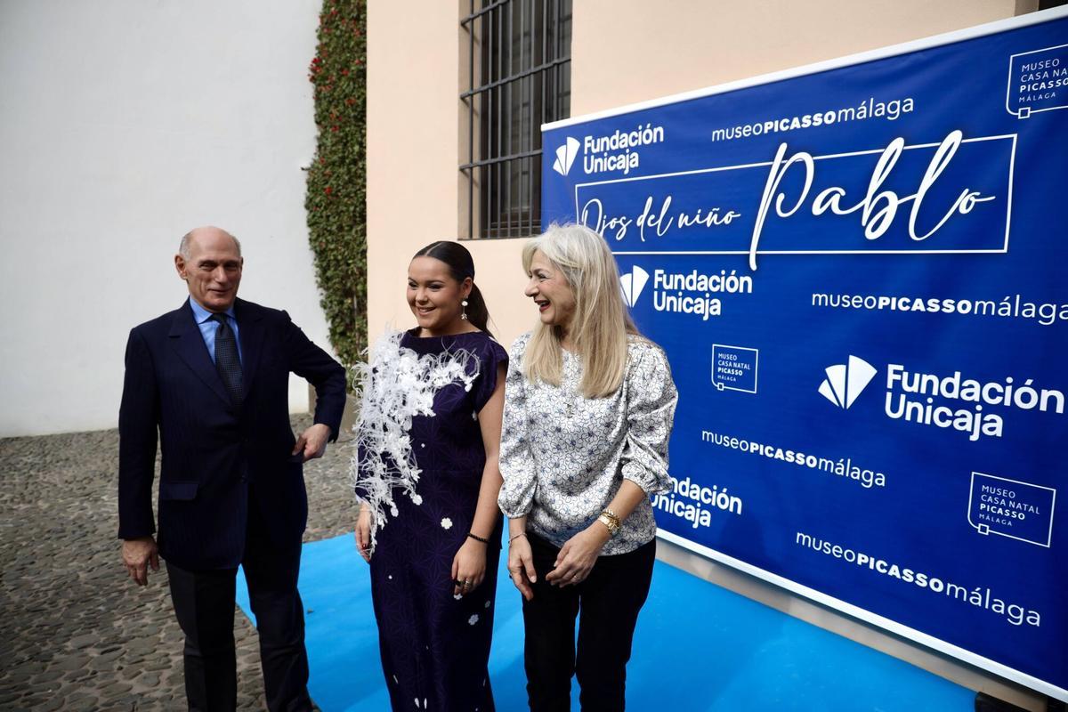 La consejera de Cultura y Deporte, Patricia del Pozo, asiste a la presentación de canción 'Ojos del niño Pablo', interpretada por la cantante Ana Romma, así como al videoclip correspondiente a este tema, vinculado al pintor malagueño