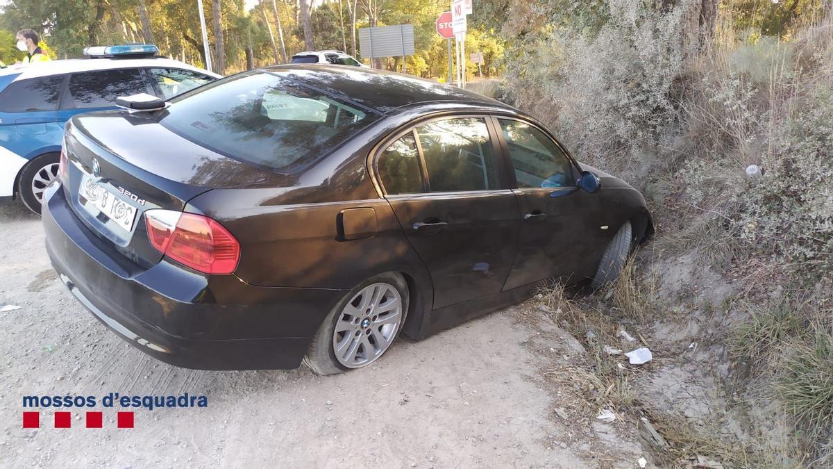 El conductor es va accidentar per segon cop i ja no va poder seguir el camí a Caldes