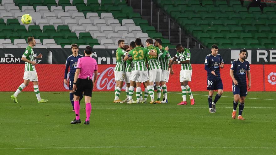 El Real Betis - Celta de Vigo, en imágenes