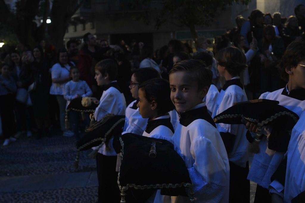 Las imágenes de la procesión del Santo Sepulcro este Viernes Santo en Murcia