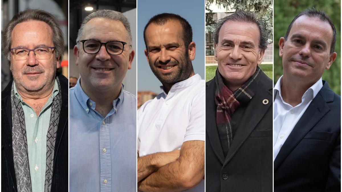 ¿Quién se presenta a alcalde de Zamora Los cinco candidatos hasta el momento Guarido, Prada, Gago, Eguaras y Requejo