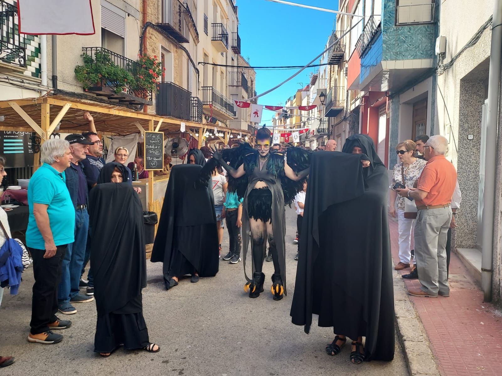 Traiguera cierra su segundo día de la feria romana Thiar Julia.