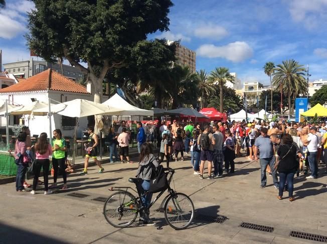 El triatlón se apodera de Las Palmas de Gran Canaria