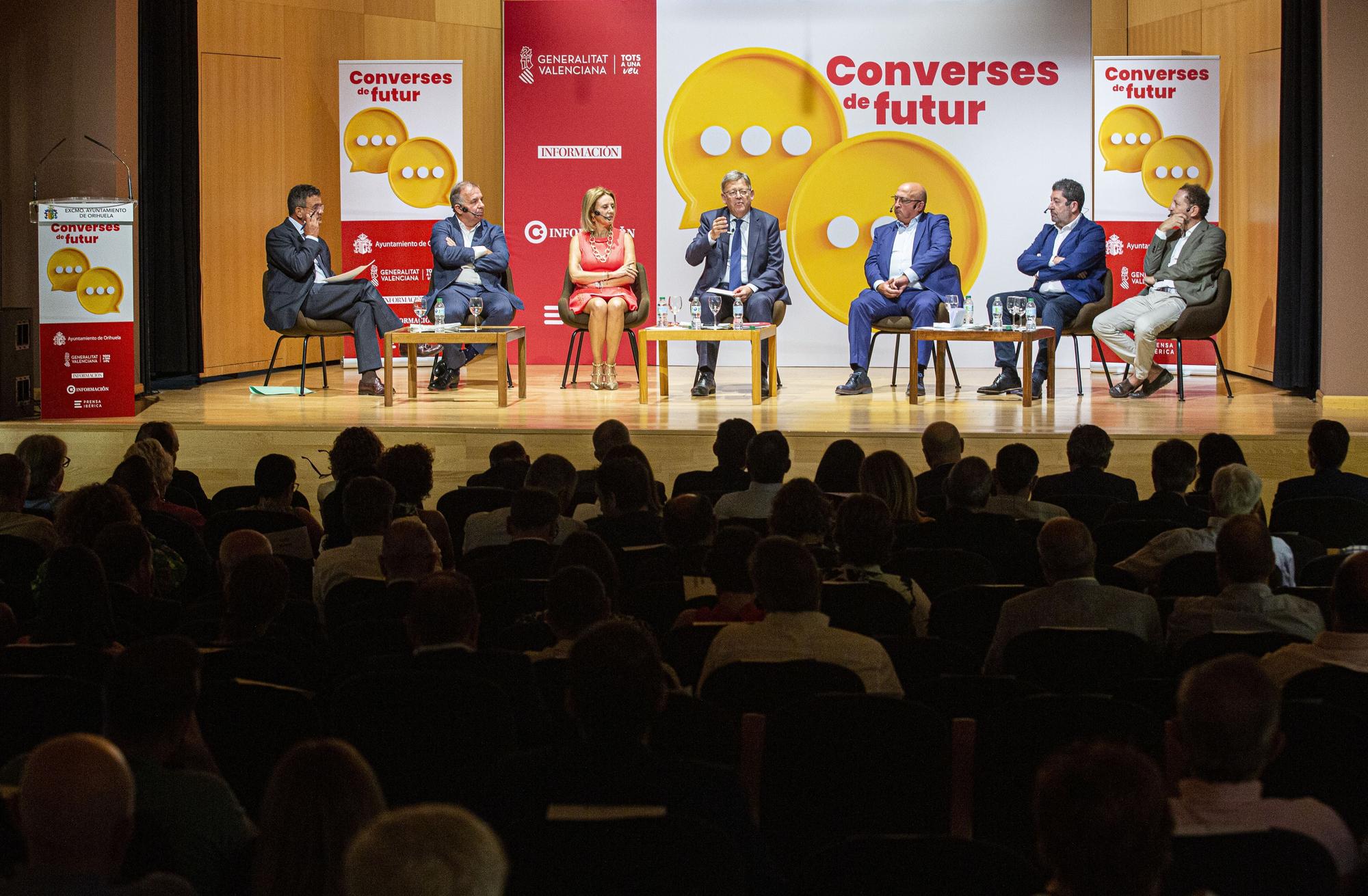 «Converses de futur» | Puig anuncia 343 millones del Gobierno en proyectos para prevenir inundaciones