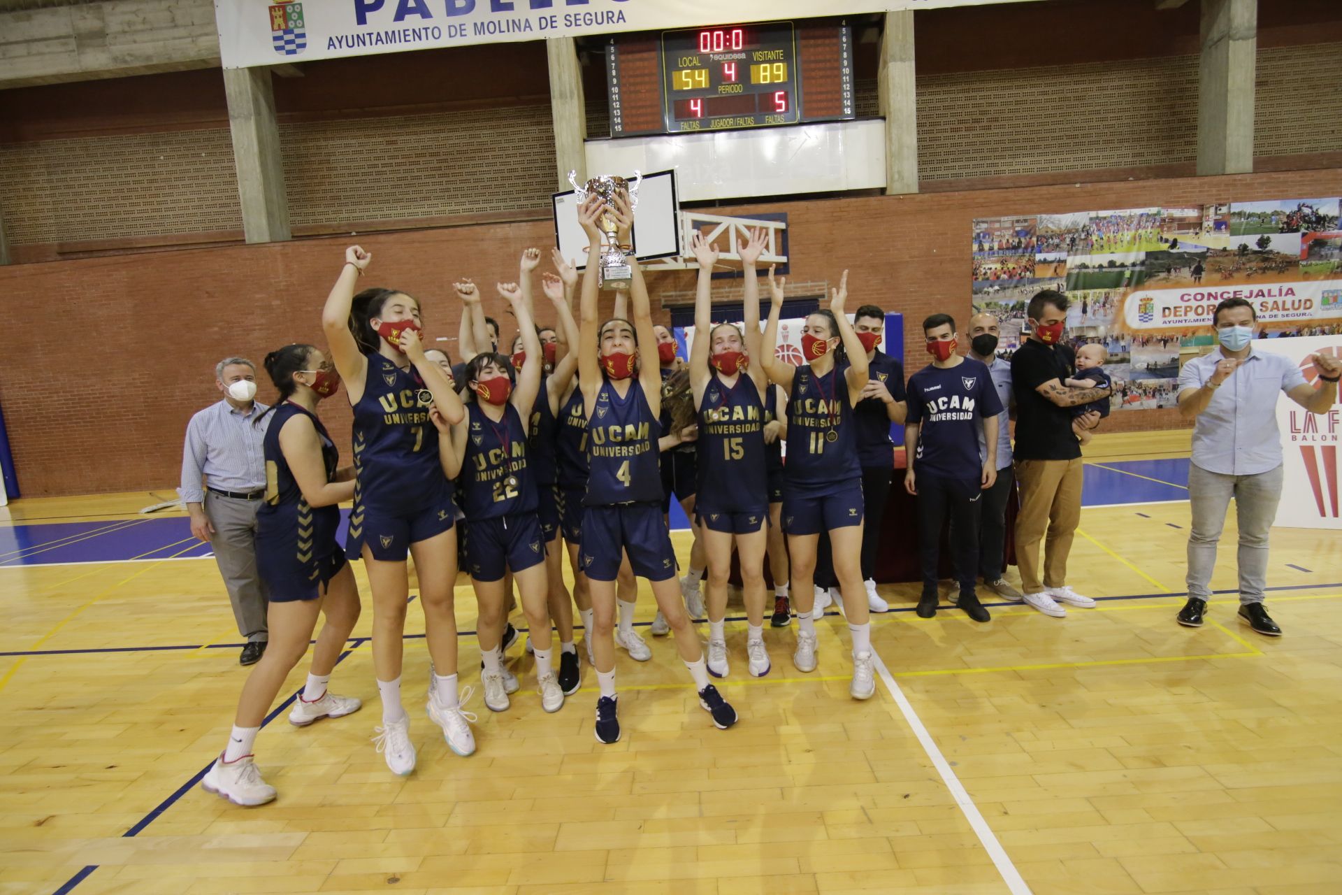 Final cadete de baloncesto femenino