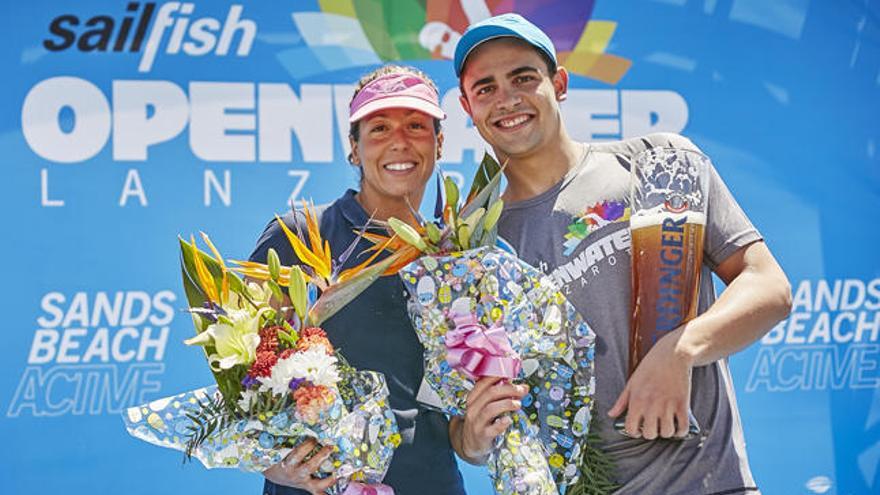 Jordi Bosch y Esther Núñez ganan el Sailfish Open Water Lanzarote