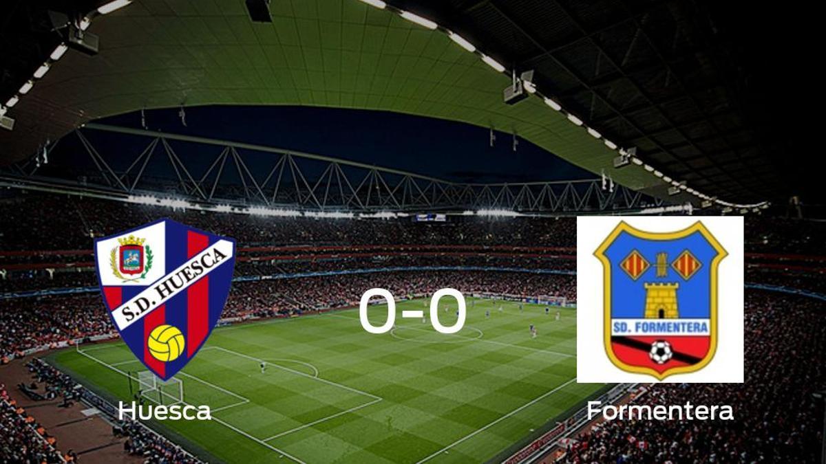 El Huesca B y el Formentera firman un empate sin goles (0-0)