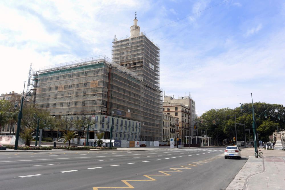 Obras paradas en Málaga