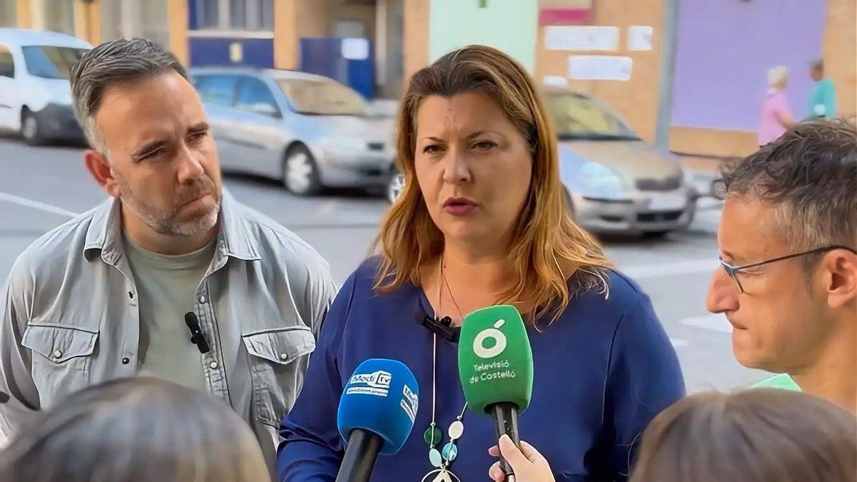Simó, Puerta y Lorenz, este lunes en rueda de prensa.