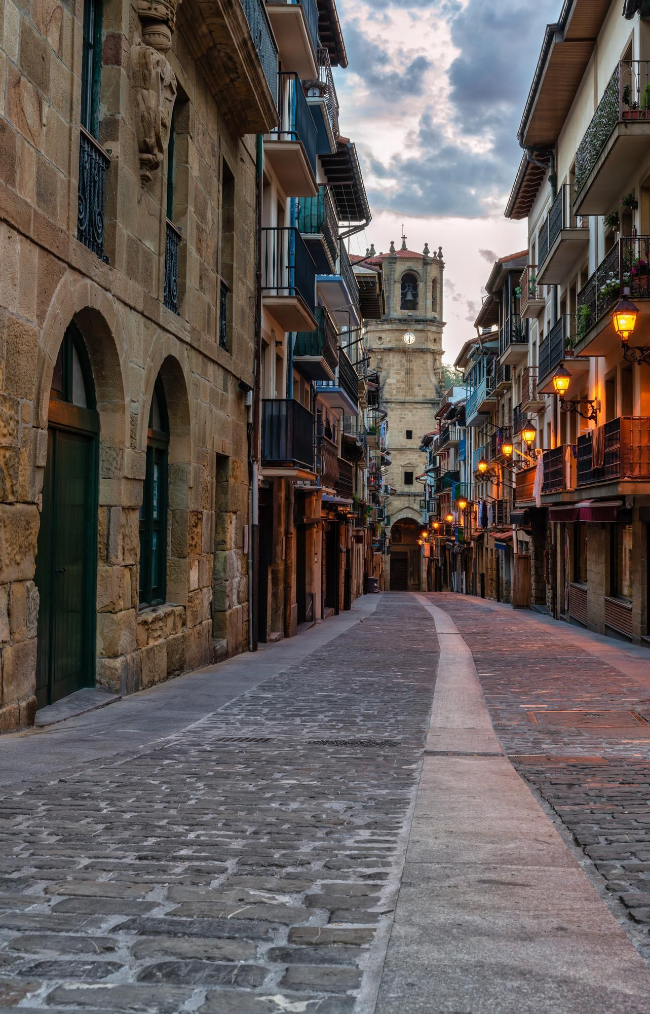 Calles medievales de Guetaria