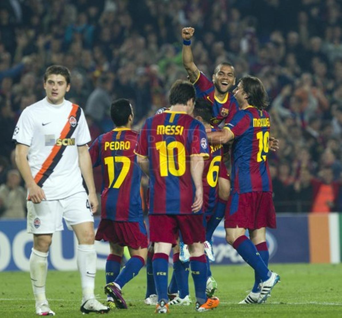 Barça, 5 - Shakhtar, 1 Barça, 5 - Shakhtar, 1