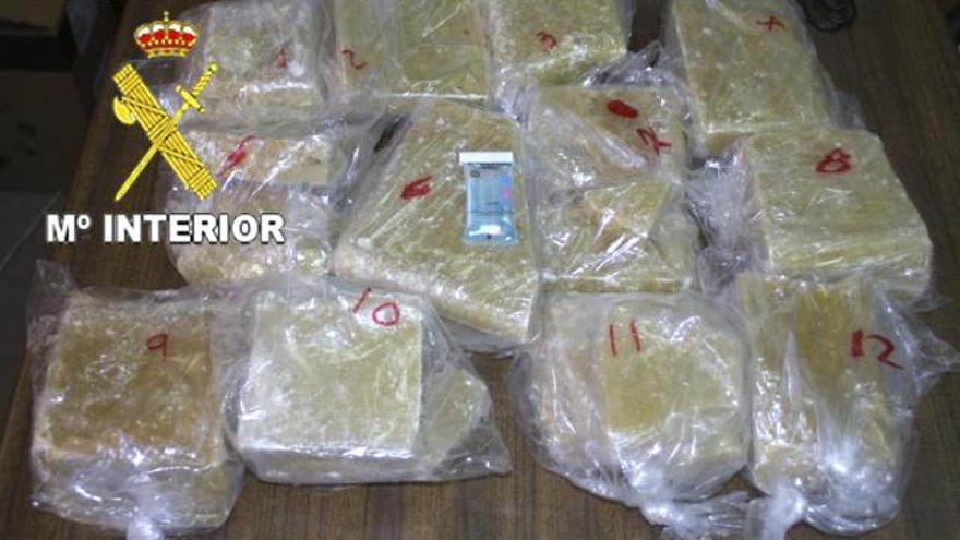 Desmantelan una red que introdujo más de 1.500 kilos de cocaína