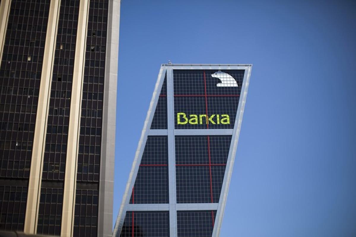 La sede central de Bankia, en Madrid.