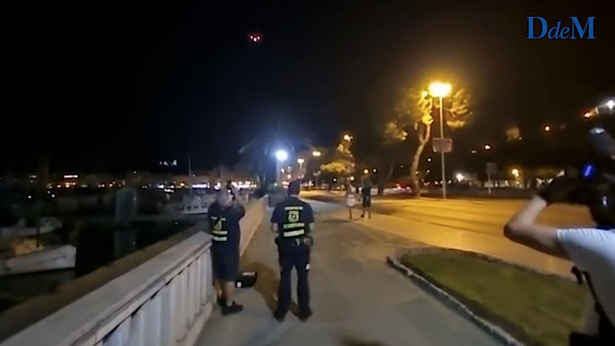 La Policía Nacional investiga si hubo irregularidades al usar un dron del Govern para controlar el botellón en la Playa de Palma