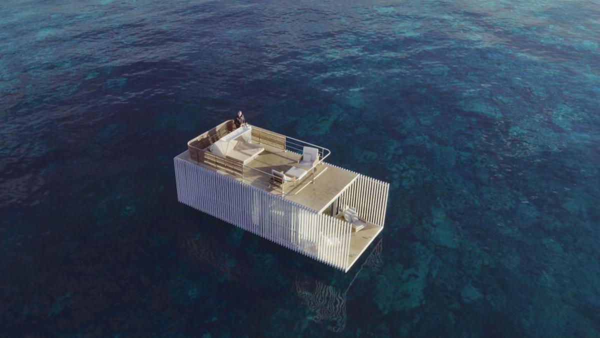 Así es la primera suite flotante del mundo, amarrada en Dénia