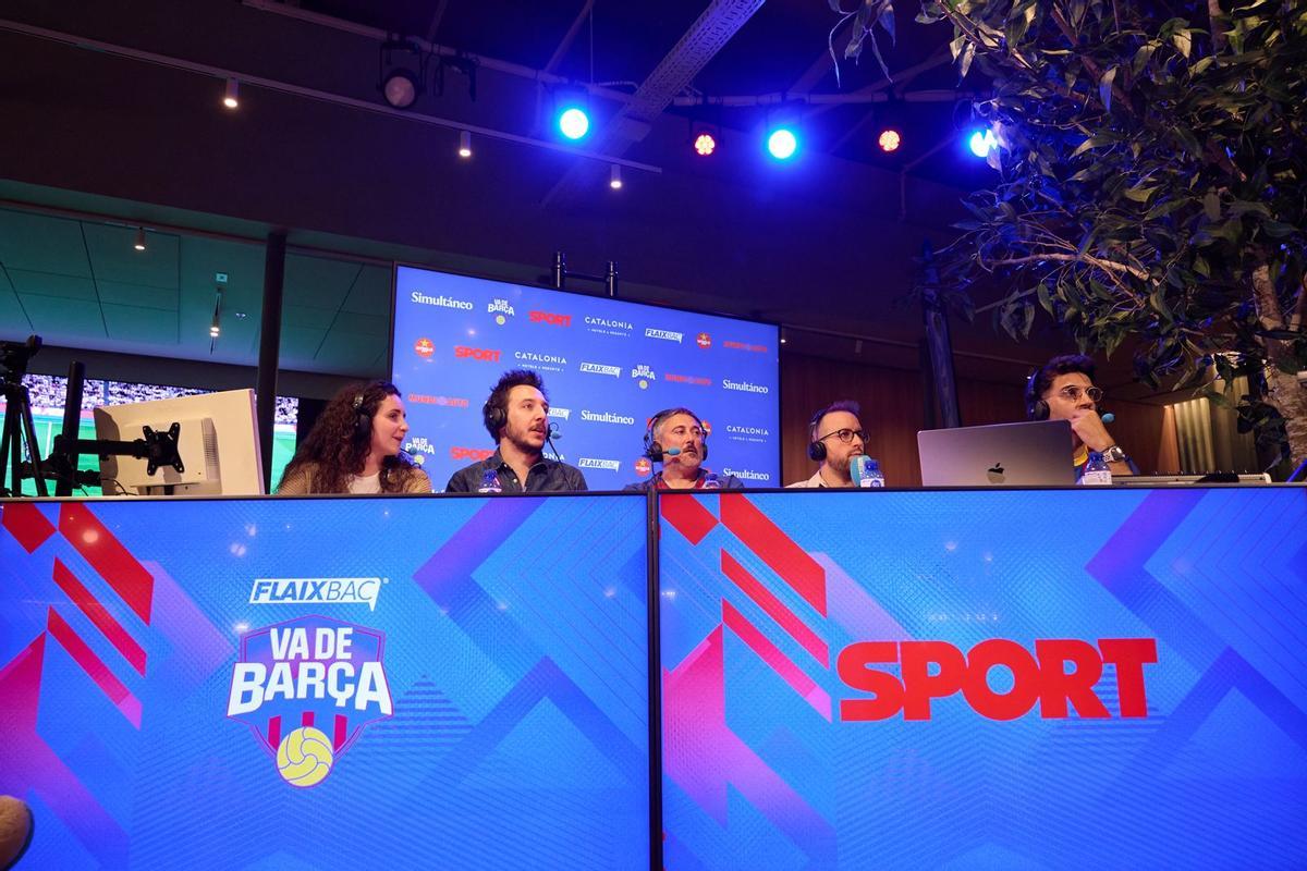 El Clásico con SPORT y el equipo de Va de Barça de Ràdio Flaixbac desde el Hotel Catalonia, en imágenes