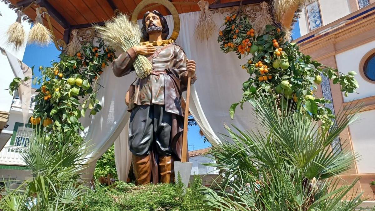 Estación de Cártama festejará a su patrón, San Isidro.