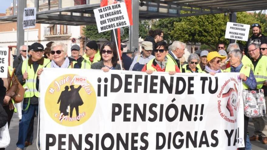 Concentración en defensa de las pensiones.