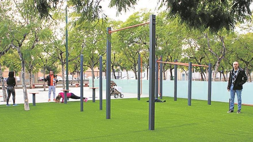 Almassora destinará 45.000 euros a ampliar el gimnasio al aire libre