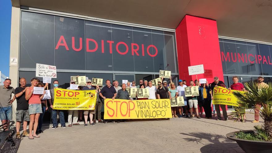 Salinas acoge este domingo una nueva protesta contra el Plan Solar del Vinalopó