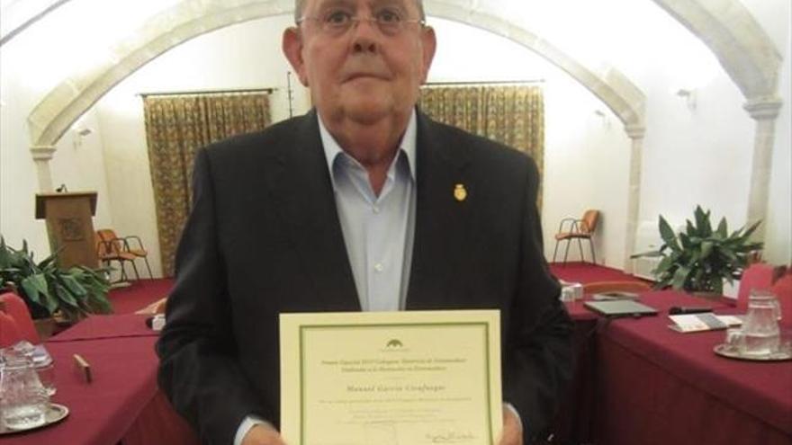 Manuel GARCÍA, premio COLOQUIOS HISTÓRICOS