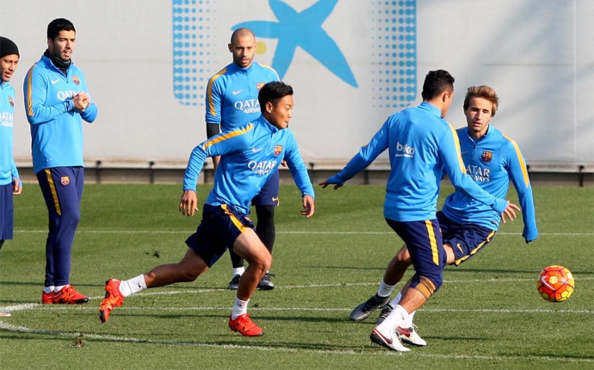 Lee ha participado en algún entrenamiento con el primer equipo
