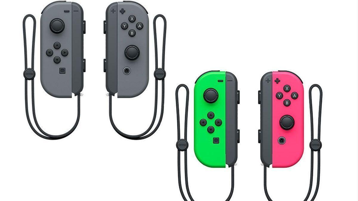 Controladores de la Nintendo Switch.