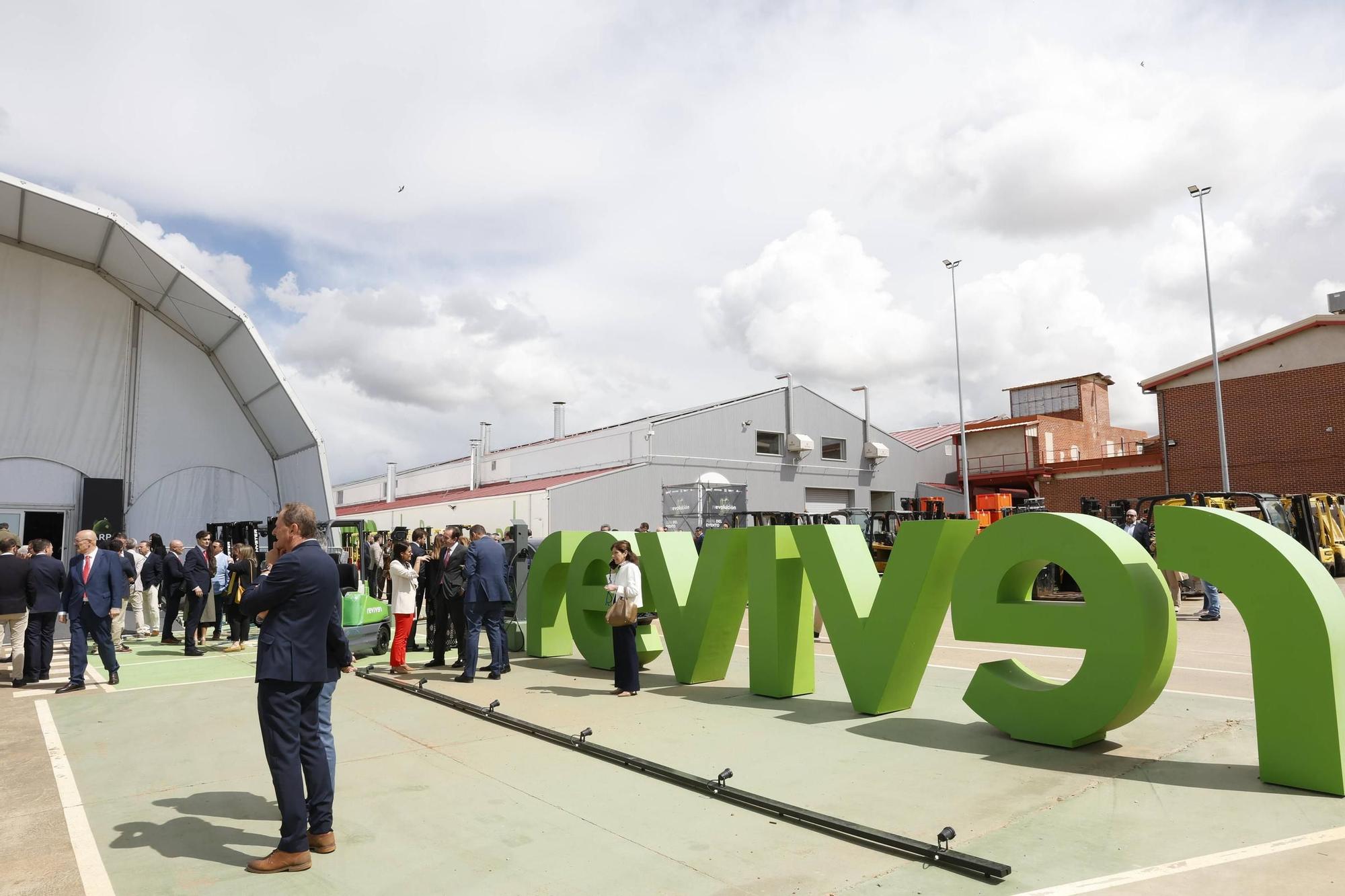 EN IMÁGENES: Así fue la presentación de la fábrica de GAM en León