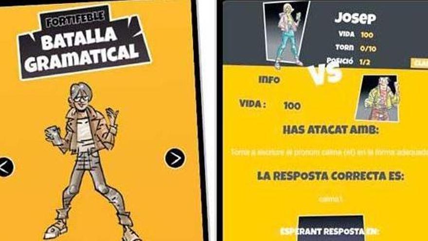 Fortifeble, un Fornite per a aprendre la llengua