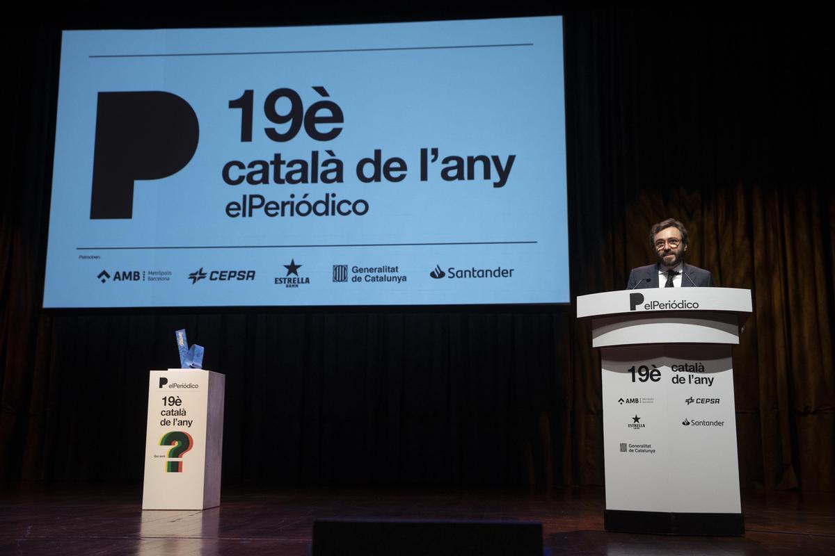 Aitor Moll, Consejero Delegado de Prensa Ibérica durante su intervención