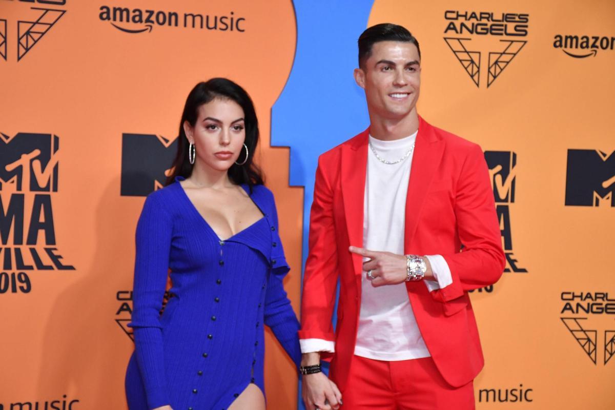 Cristiano Ronaldo y Georgina Rodríguez.