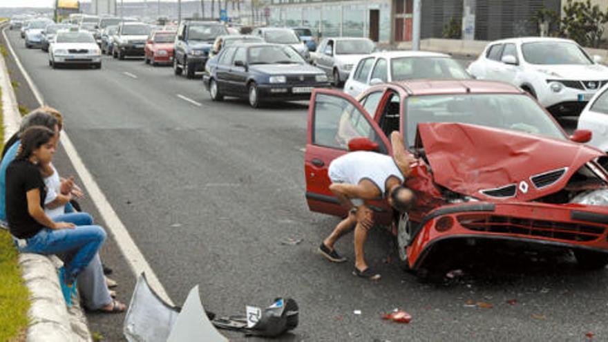 Colisión en la Avenida Marítima