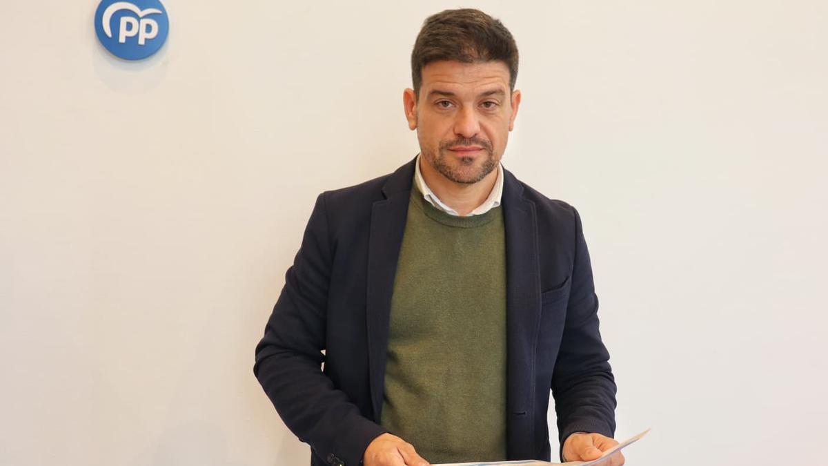 El coordinador general del PP de Málaga, Cristóbal Ortega.