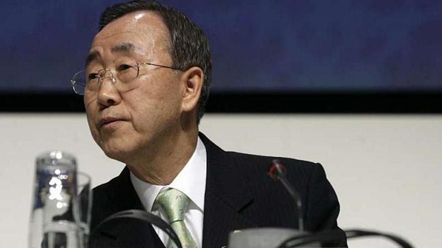 El secretario general de Naciones Unidas, Ban Ki-Moon. / ints kalnin