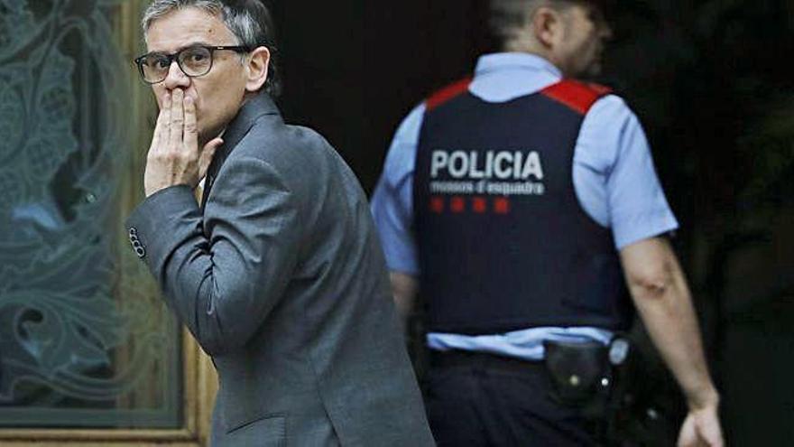 Josep Maria Jové arriba al Tribunal Superior de Justícia de Catalunya