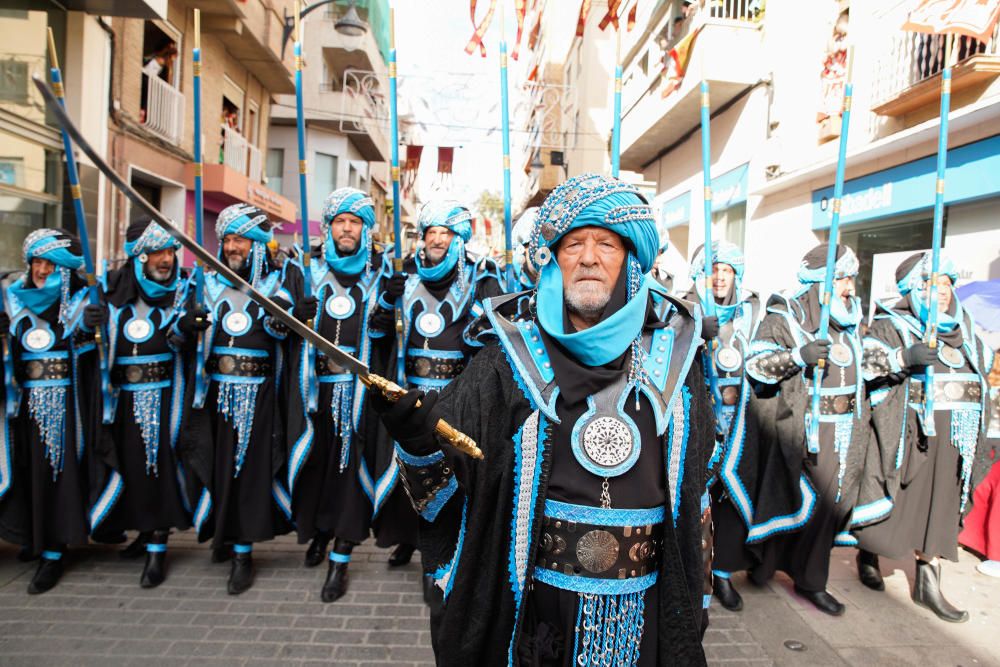 Los Realistas entraron en la ciudad con un boato donde los caballos y la sangre azul de las tropas musulmanas fueron los protagonistas