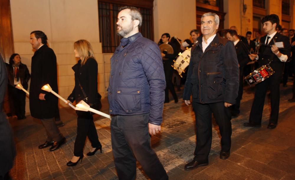 Procesión del Santo Entierro ayer