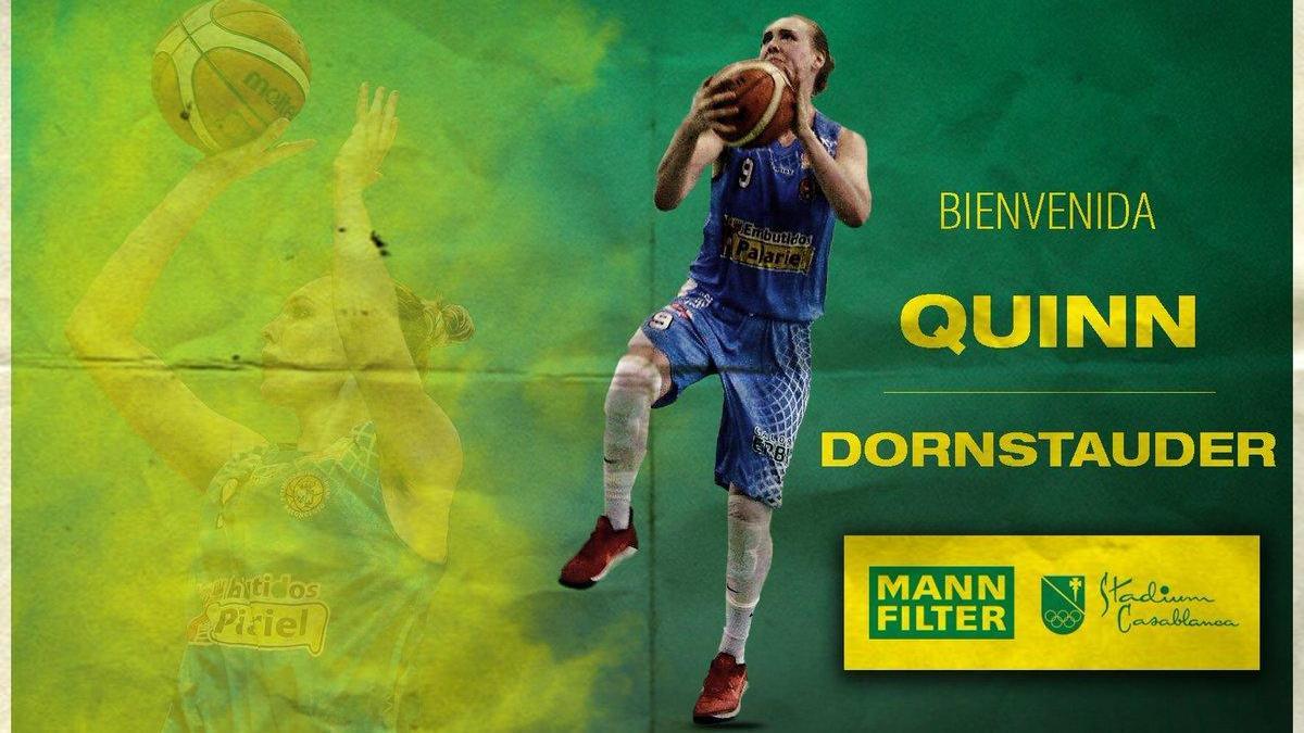 La pívot canadiense Quinn Dornstauder cierra los fichajes del Mann-Filte