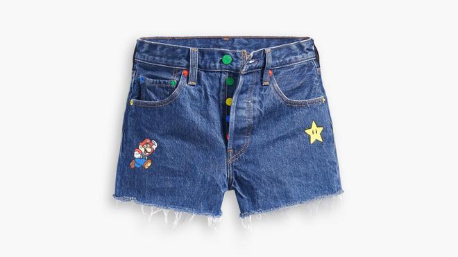 Shorts, de Levi's x Super Mario (precio: 70 euros)