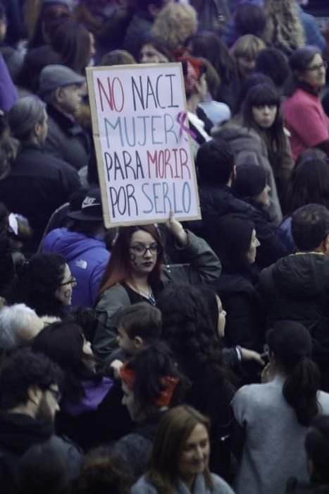 La manifestación, en imágenes