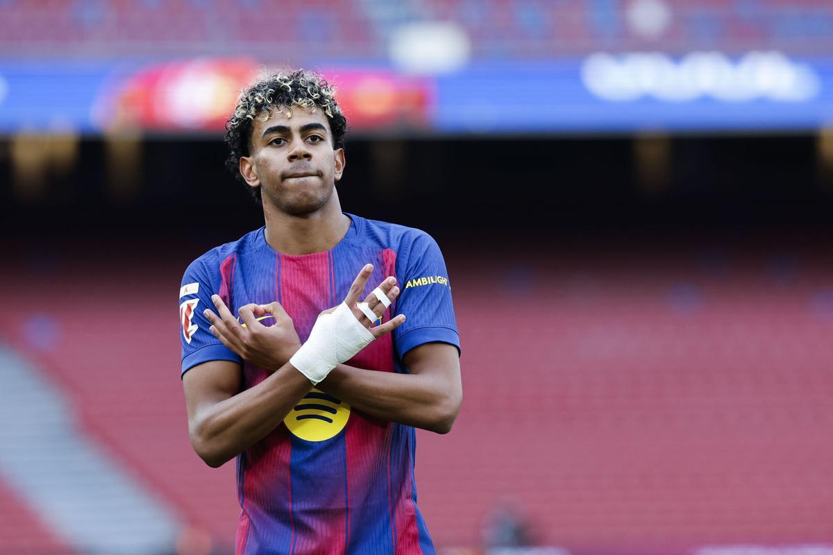 Lamine, Pedri i Andreu