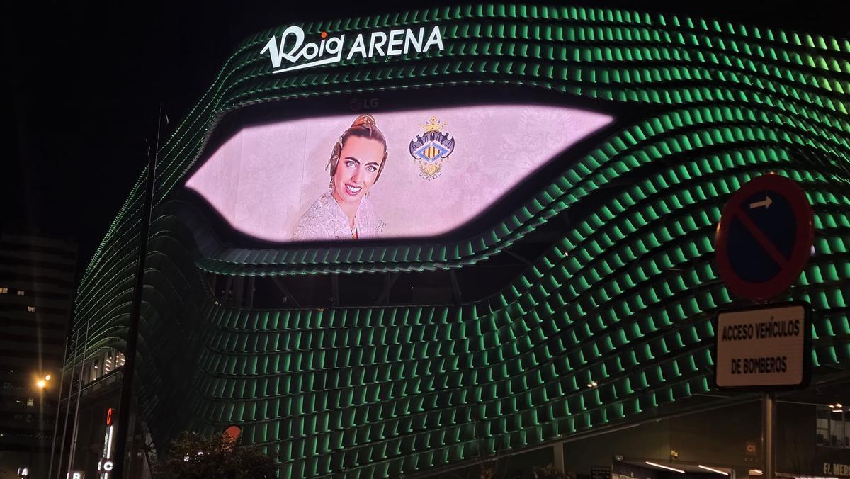 El Roig Arena se transformó en "Verde Convento"