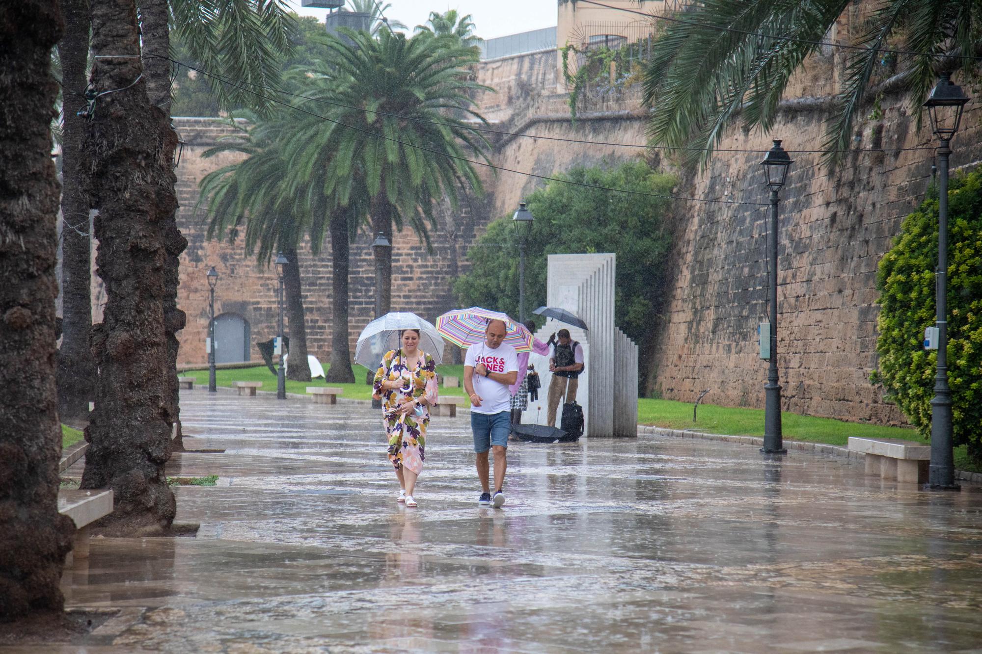 La Aemet ha decretado la alerta amarilla en Mallorca por precipitaciones que podrían ser localmente fuertes