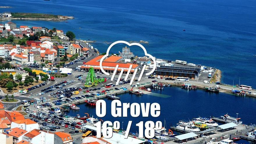 El tiempo en O Grove: previsión meteorológica para hoy, miércoles 3 de junio