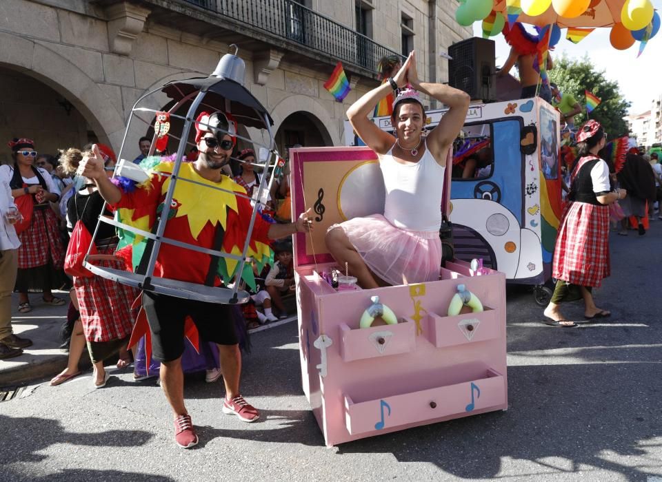 Redondela o cómo disfrazarse en verano. // R. Grobas