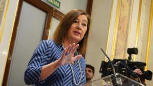 Francina Armengol, en su comparecencia en el Congreso de los Diputados.