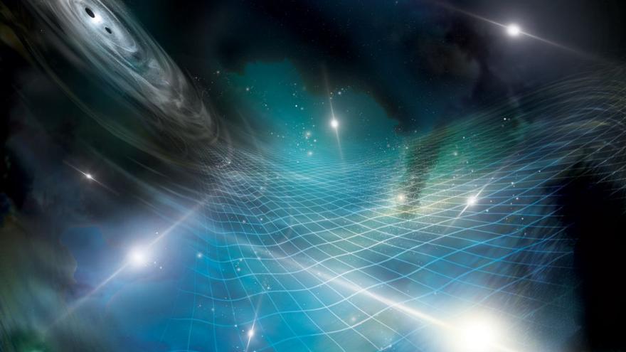 Una danza de agujeros negros supermasivos crea un zumbido de fondo que atraviesa todo el Universo